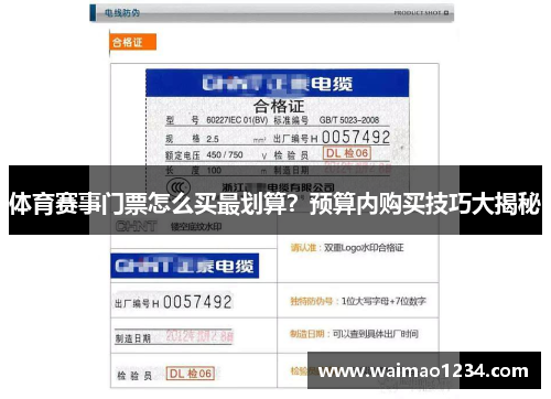 体育赛事门票怎么买最划算？预算内购买技巧大揭秘