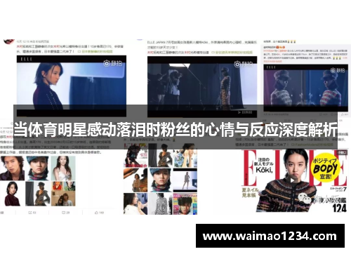 当体育明星感动落泪时粉丝的心情与反应深度解析