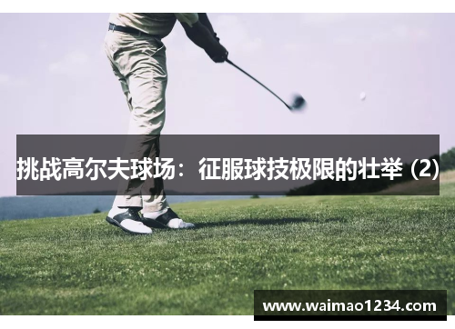 挑战高尔夫球场：征服球技极限的壮举 (2)
